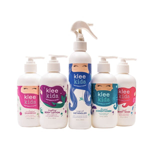 Magical Detangler and Leave - In Conditioner - With Coconut Oil and Marshmallow Root, 8 oz - Klee Naturals