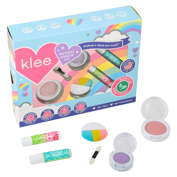 Sun Comes Out - Starter Makeup Kit with Roll - On Fragrance - Klee Naturals