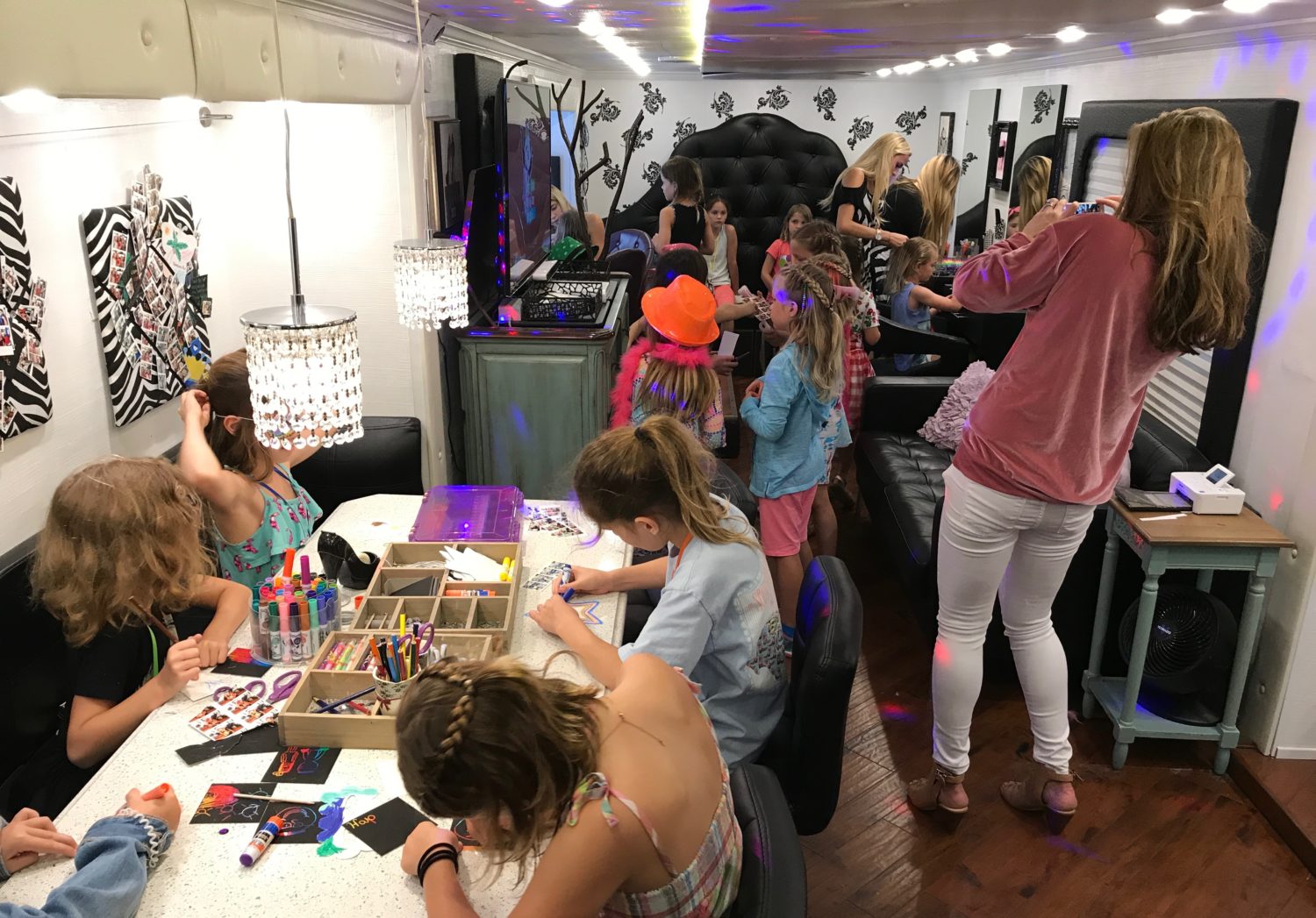 Have Makeup. Will Travel.  How About Hosting Your Next Party On A Real Bus?