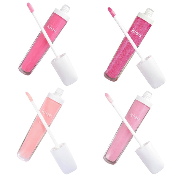 4-PC Tinted Lip Gloss Bundle - Klee Naturals
