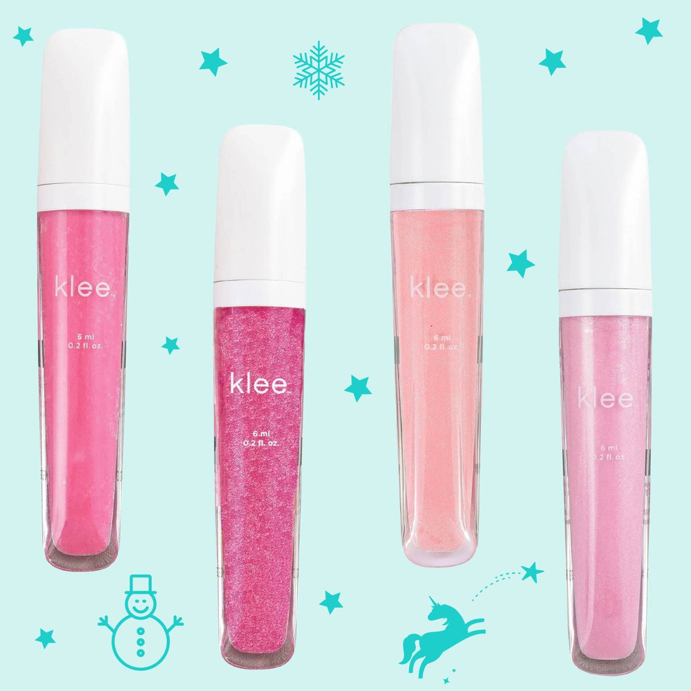 4-PC Tinted Lip Gloss Bundle - Klee Naturals
