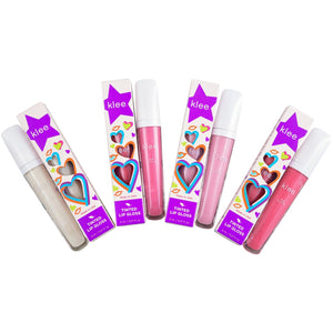4 - PC Tinted Lip Gloss Holiday Bundle - Klee Naturals