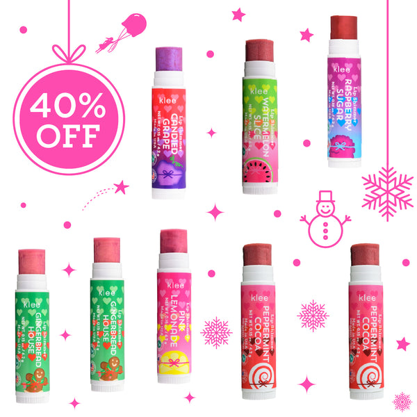 8-PC Holiday Lip Shimmer Sampler Bundle