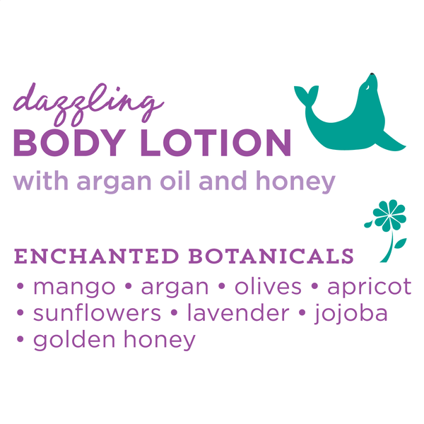 Dazzling Body Lotion - With Argan Oil and Golden Honey, 33.8 oz