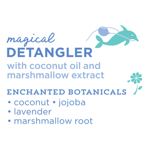 Magical Detangler and Leave-In Conditioner - With Coconut Oil and Marshmallow Root, 8 oz