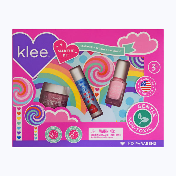 Spinning Pink - Makeup Kit with Bioglitter