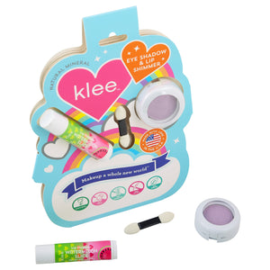 Periwinkle Kiss - Mineral Eye Shadow & Lip Shimmer Duo