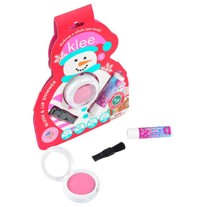 Glacier Pop - Holiday Mineral Blush and Lip Shimmer Set