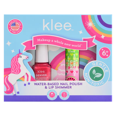 NEW!! Elves' Music  - Holiday Water-Based Nail Polish and Lip Shimmer Duo