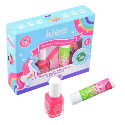 NEW!! Elves' Music  - Holiday Water-Based Nail Polish and Lip Shimmer Duo