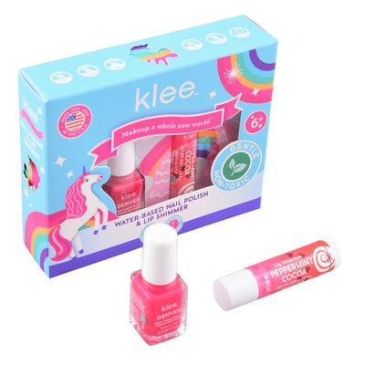 NEW!! Elves' Music  - Holiday Water-Based Nail Polish and Lip Shimmer Duo