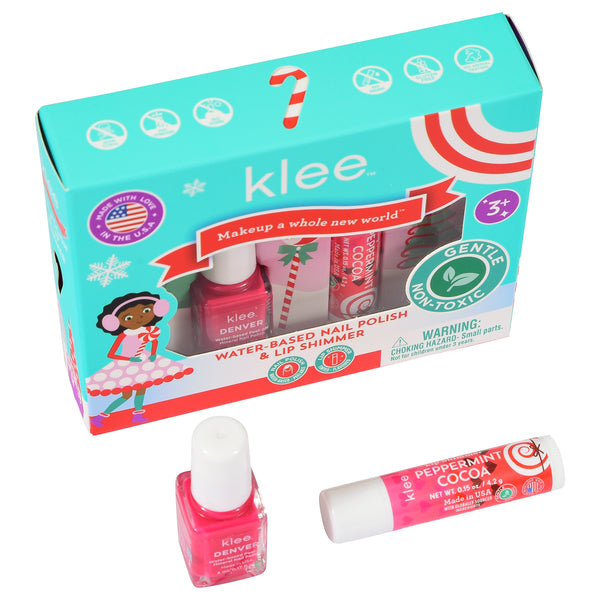 Angels' Grace  - Water-Based Nail Polish and Lip Shimmer Duo