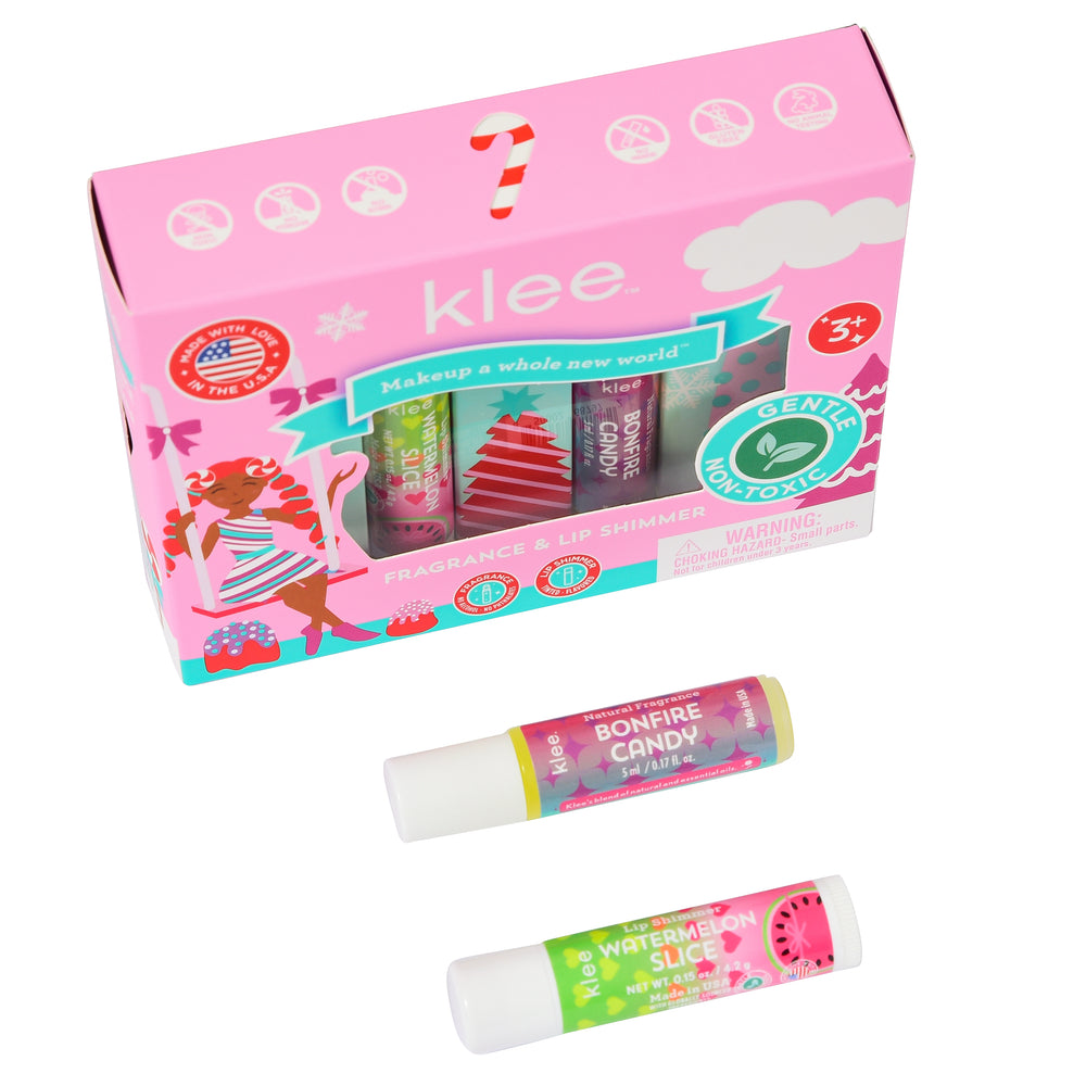 Bonfire Candy - Holiday Fragrance and Lip Shimmer Duo