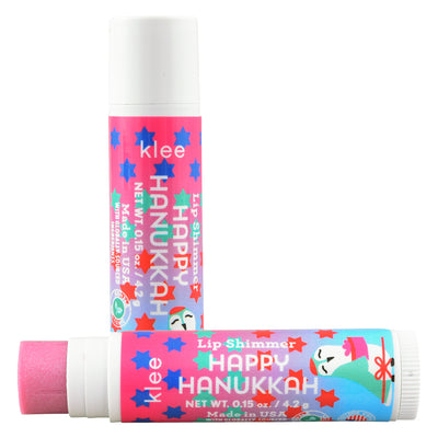 Happy Hanukkah Strawberry Natural Flavored Lip Shimmer