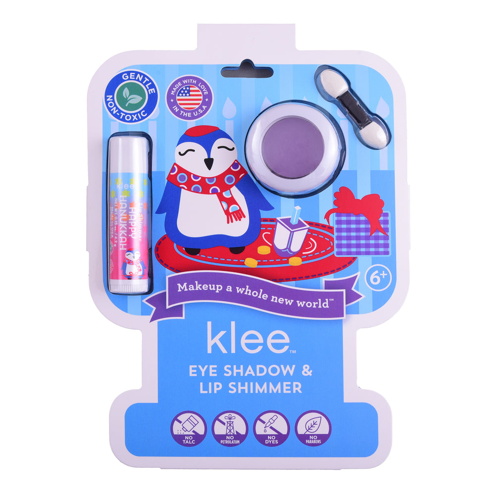 Dreidel Twinkle - Hanukkah Eye Shadow and Lip Shimmer Set