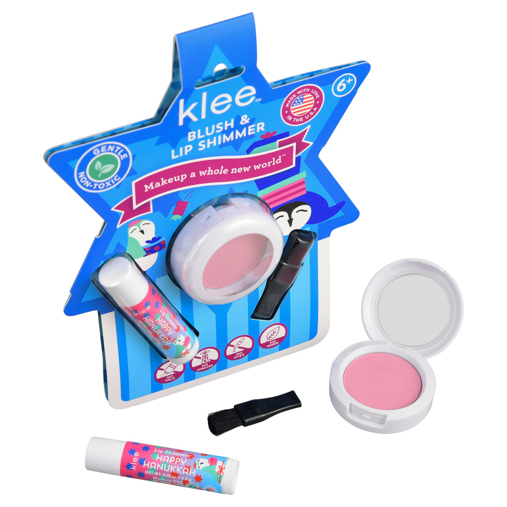 Candlelight Glow - Hanukkah Blush and Lip Shimmer Set