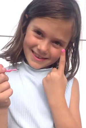 Angels' Dance - Holiday Water - Based Nail Polish and Lip Shimmer Duo - Klee Naturals