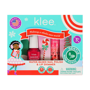 Angels' Grace - Water-Based Nail Polish and Lip Shimmer Duo - Klee Naturals