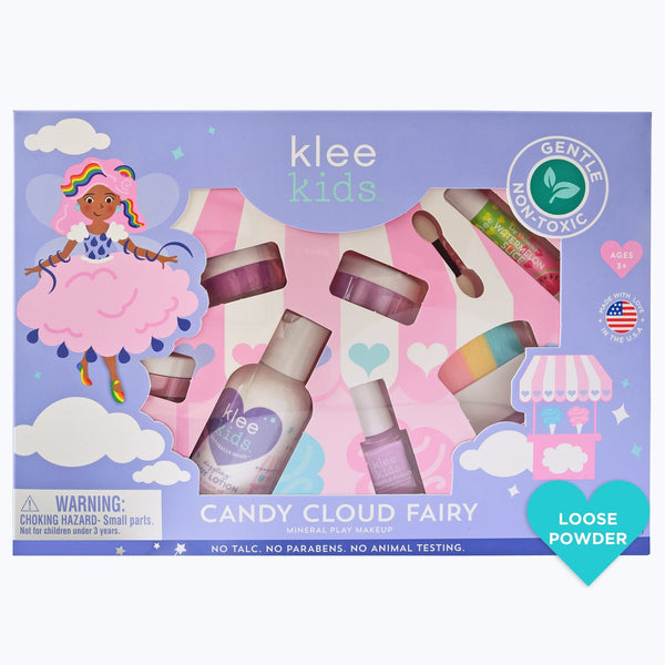 Candy Cloud Fairy - Loose Powder Play Makeup Kit - Klee Naturals