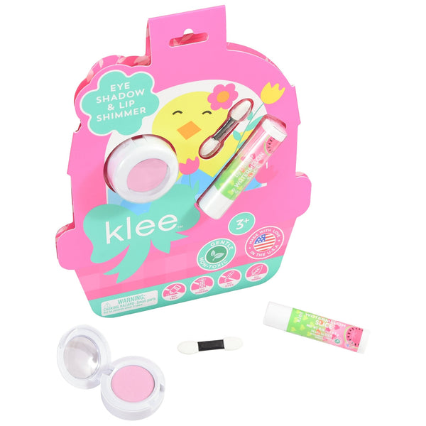 Dewdrop Shimmer - Easter Mineral Eye Shadow & Lip Shimmer Duo - Klee Naturals