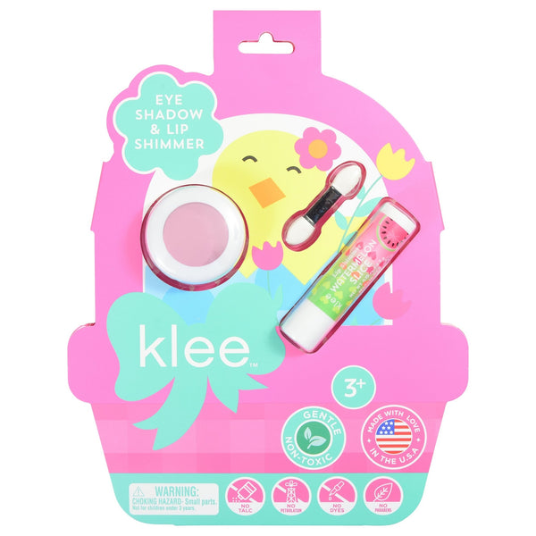 Dewdrop Shimmer - Easter Mineral Eye Shadow & Lip Shimmer Duo - Klee Naturals