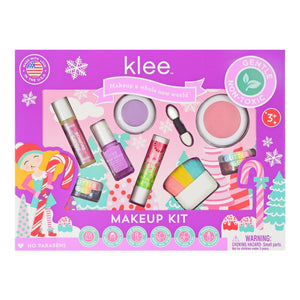 Festive Jingles - Holiday Deluxe Makeup Kit - Klee Naturals