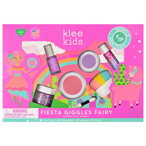 Fiesta Giggles Fairy - Deluxe Play Makeup Set - Klee Naturals
