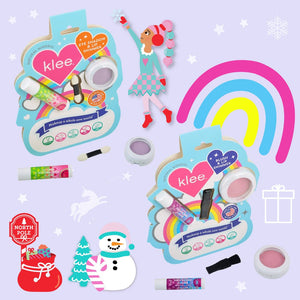 Holiday Rainbow Makeup Bundle - Klee Naturals