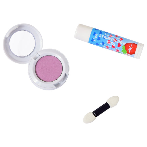 Icicle Sparkles - Holiday Mineral Eye Shadow and Lip Shimmer Set - Klee Naturals