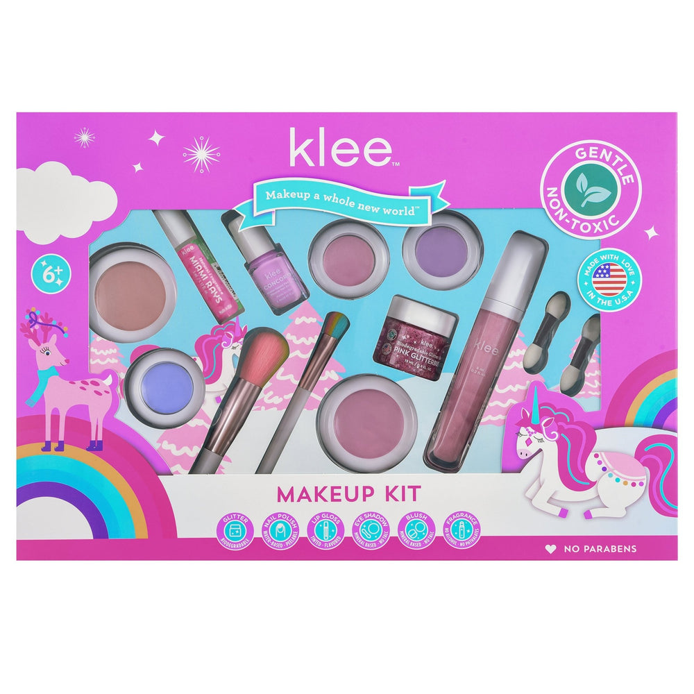 Jolly Snuggles - Holiday Ultra Deluxe Makeup Kit - Klee Naturals