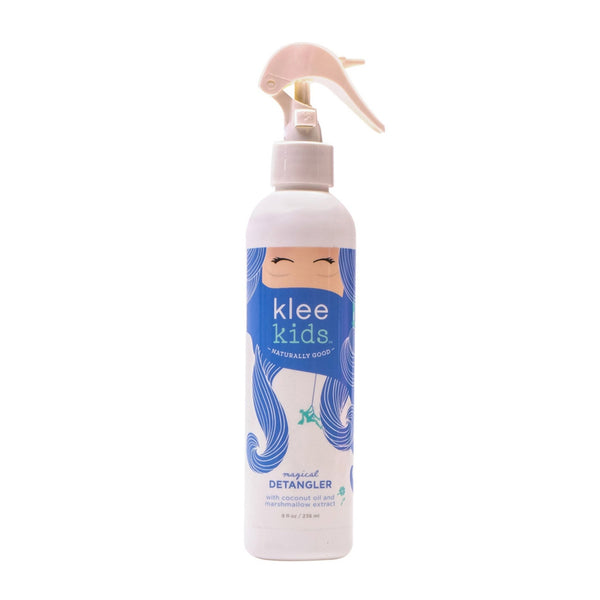 Magical Detangler and Leave - In Conditioner - With Coconut Oil and Marshmallow Root, 8 oz - Klee Naturals