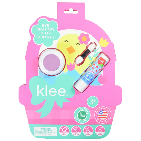 Petal Bloom - Easter Mineral Eye Shadow & Lip Shimmer Duo - Klee Naturals