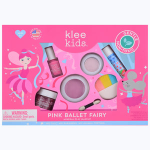 Pink Ballet Fairy - Deluxe Play Makeup Set - Klee Naturals