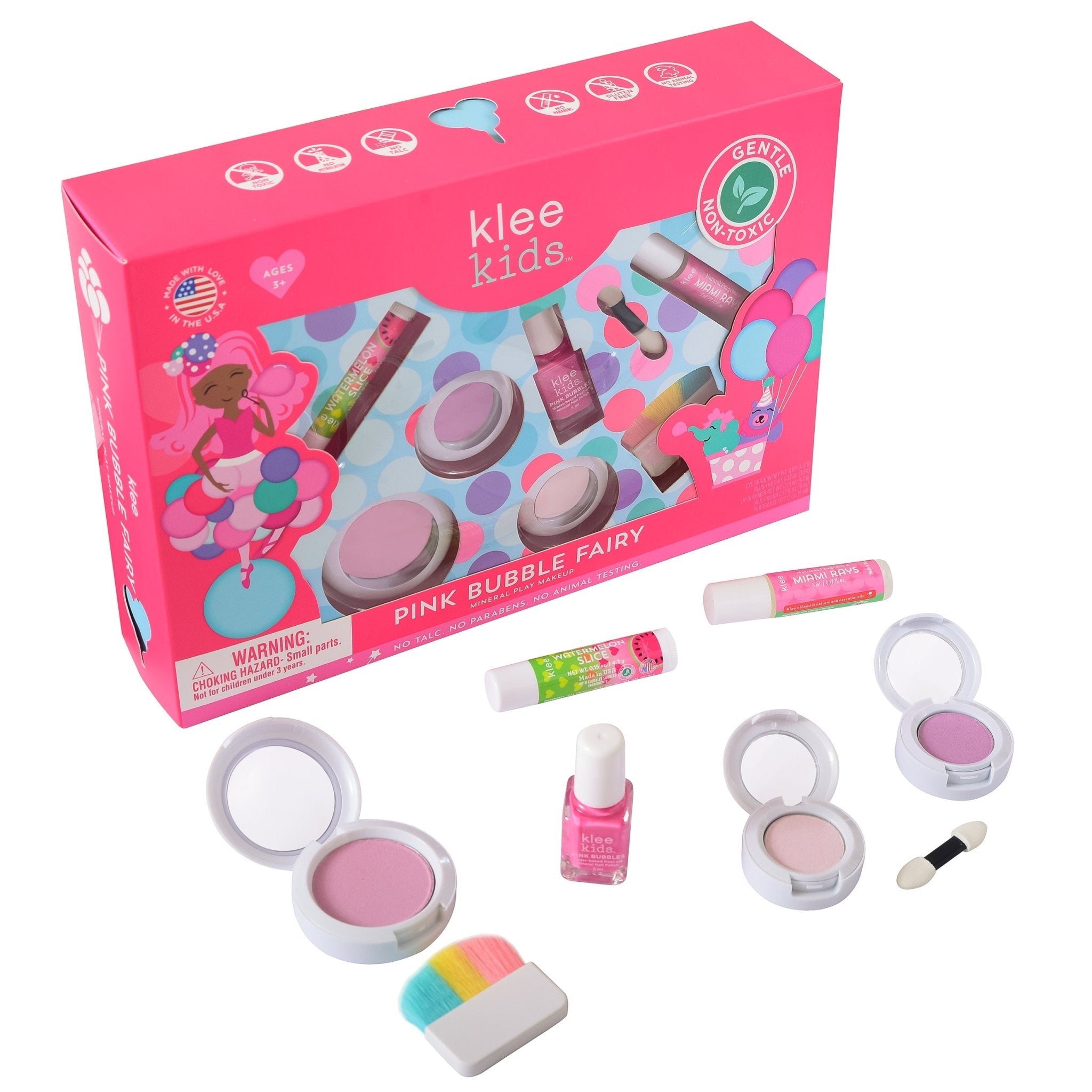 Pink Bubble Fairy - Deluxe Play Makeup Set