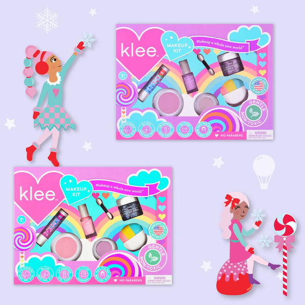 Pinwheel Love Makeup Kit Bundle - Klee Naturals