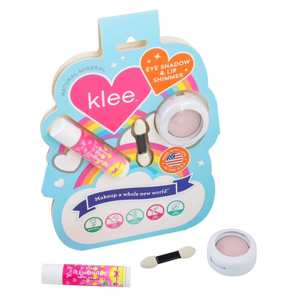 Primrose Shimmer - Mineral Eye Shadow & Lip Shimmer Duo - Klee Naturals