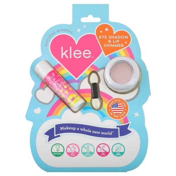 Primrose Shimmer - Mineral Eye Shadow & Lip Shimmer Duo - Klee Naturals