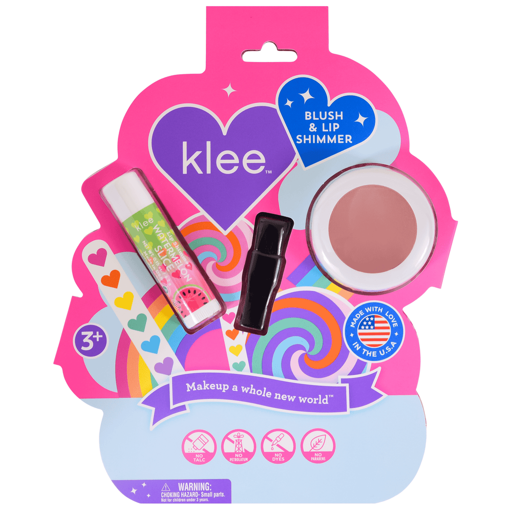 Skylight Pulse - Mineral Blush & Lip Shimmer Duo - Klee Naturals