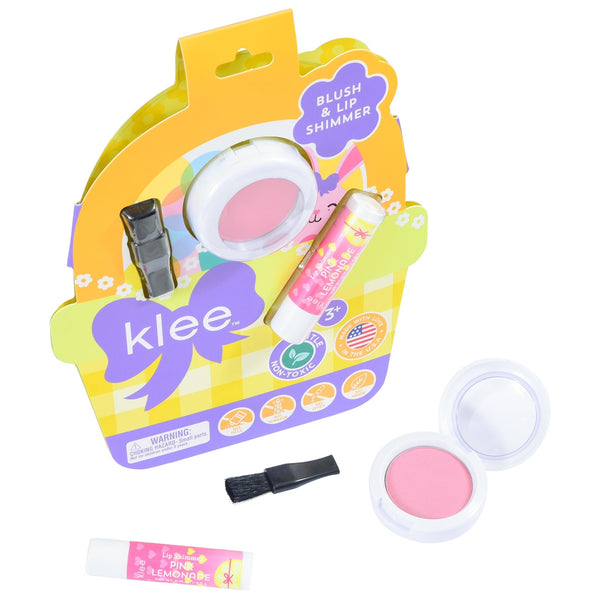 Sunlight Pop - Easter Mineral Blush & Lip Shimmer Duo - Klee Naturals