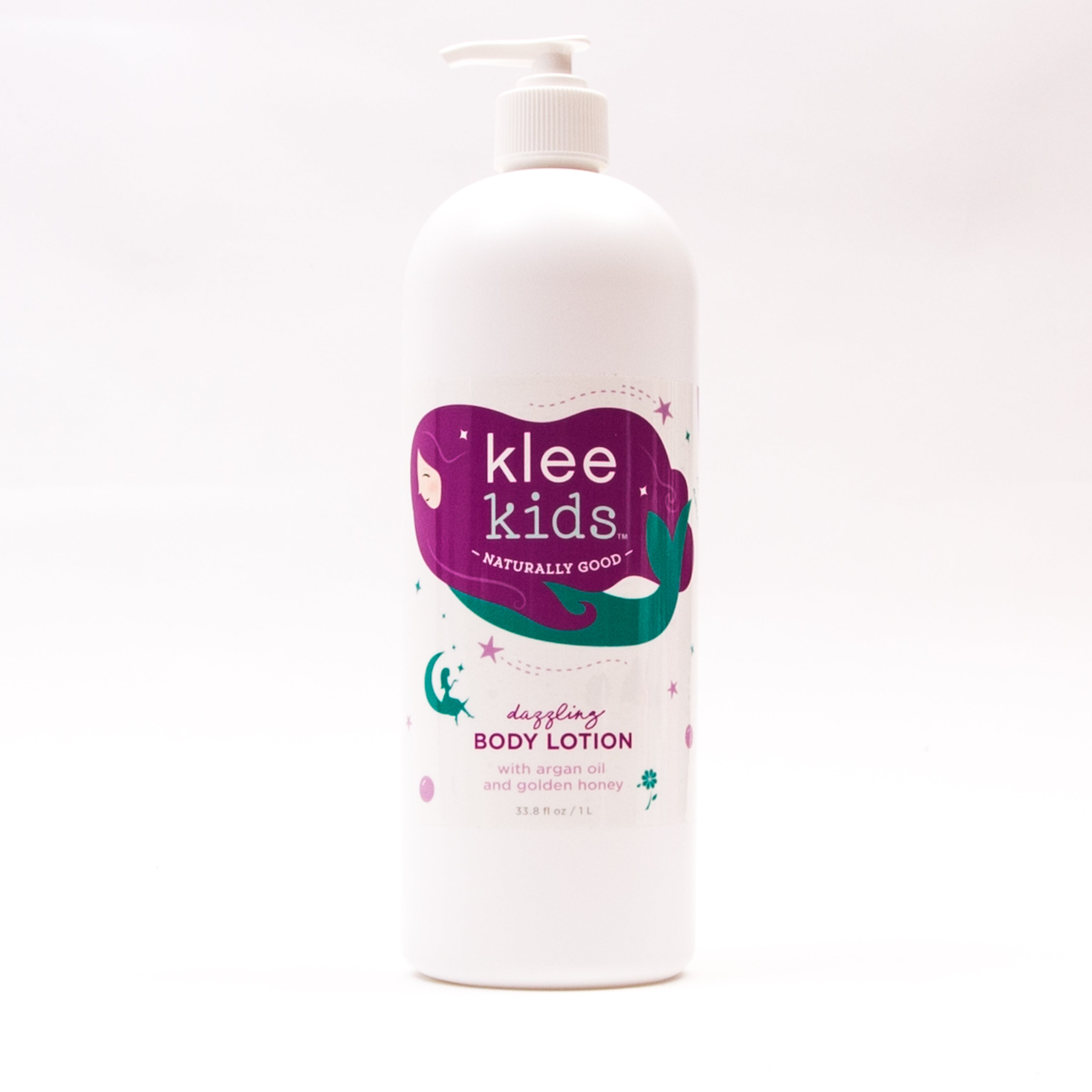 Klee Kids Dazzling Body Lotion with Argan Oil and Golden