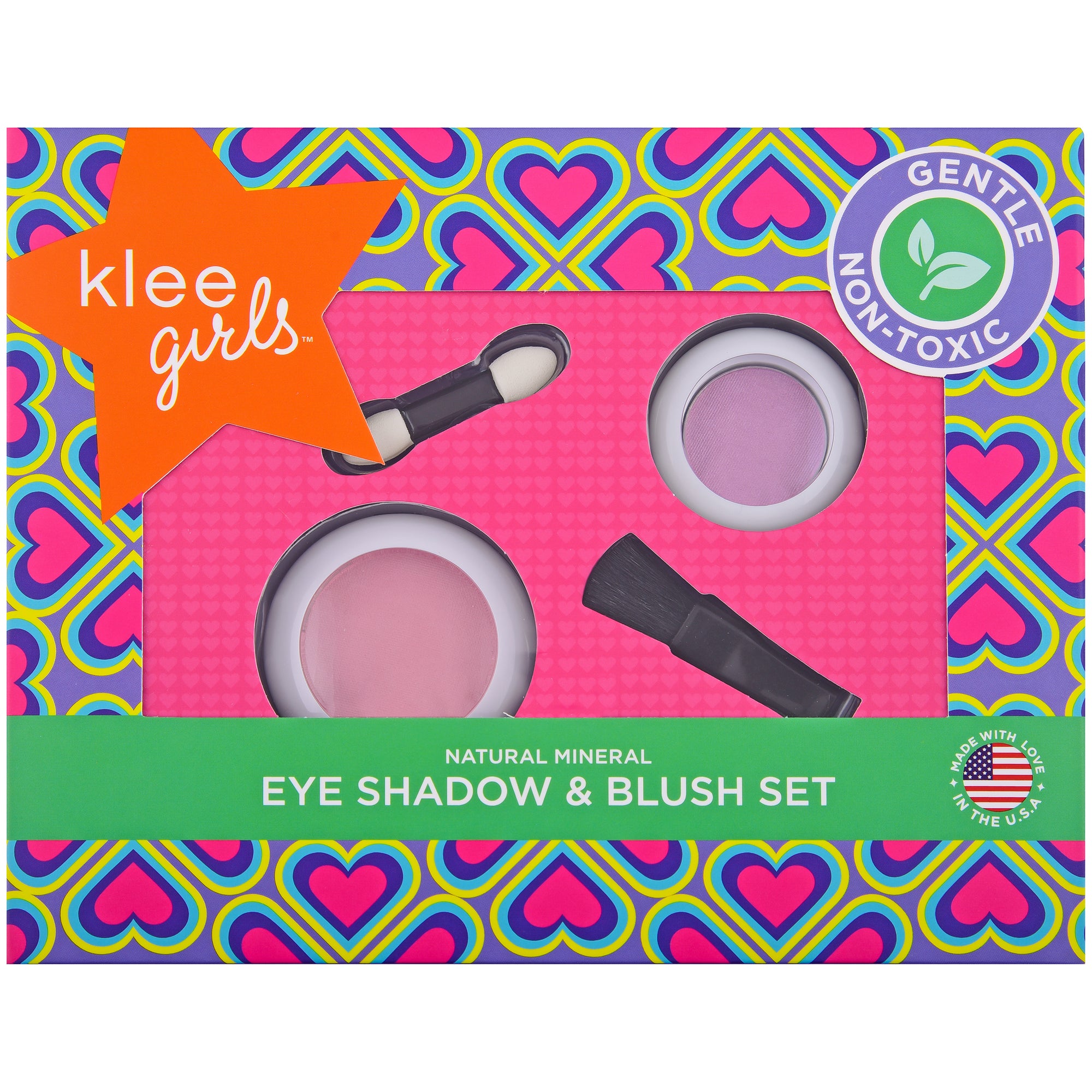 Natural Pretend Play Makeup Kit for Girls Paraben-free, DYE-free