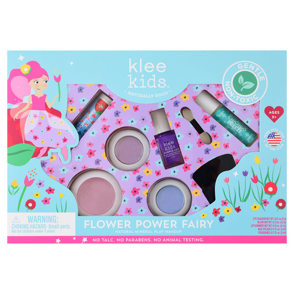 Flower Power Fairy - Deluxe Play Makeup Set - Klee Naturals