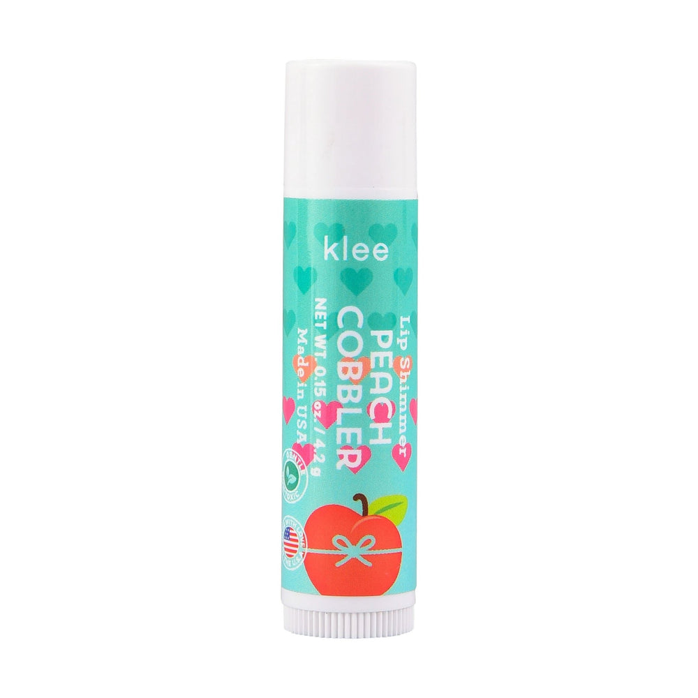 Peach Cobbler - Natural Flavored Lip Shimmer - Klee Naturals