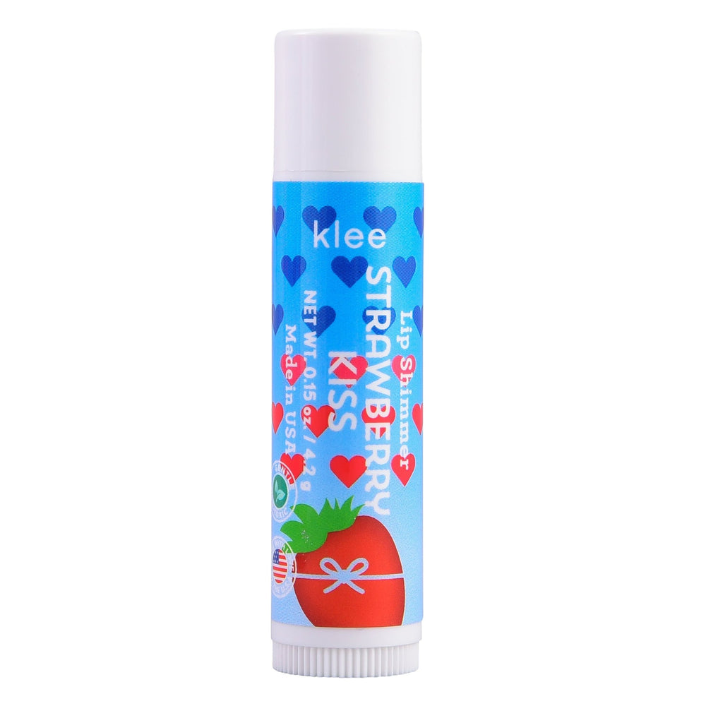 Strawberry Kiss - Natural Flavored Lip Shimmer - Klee Naturals
